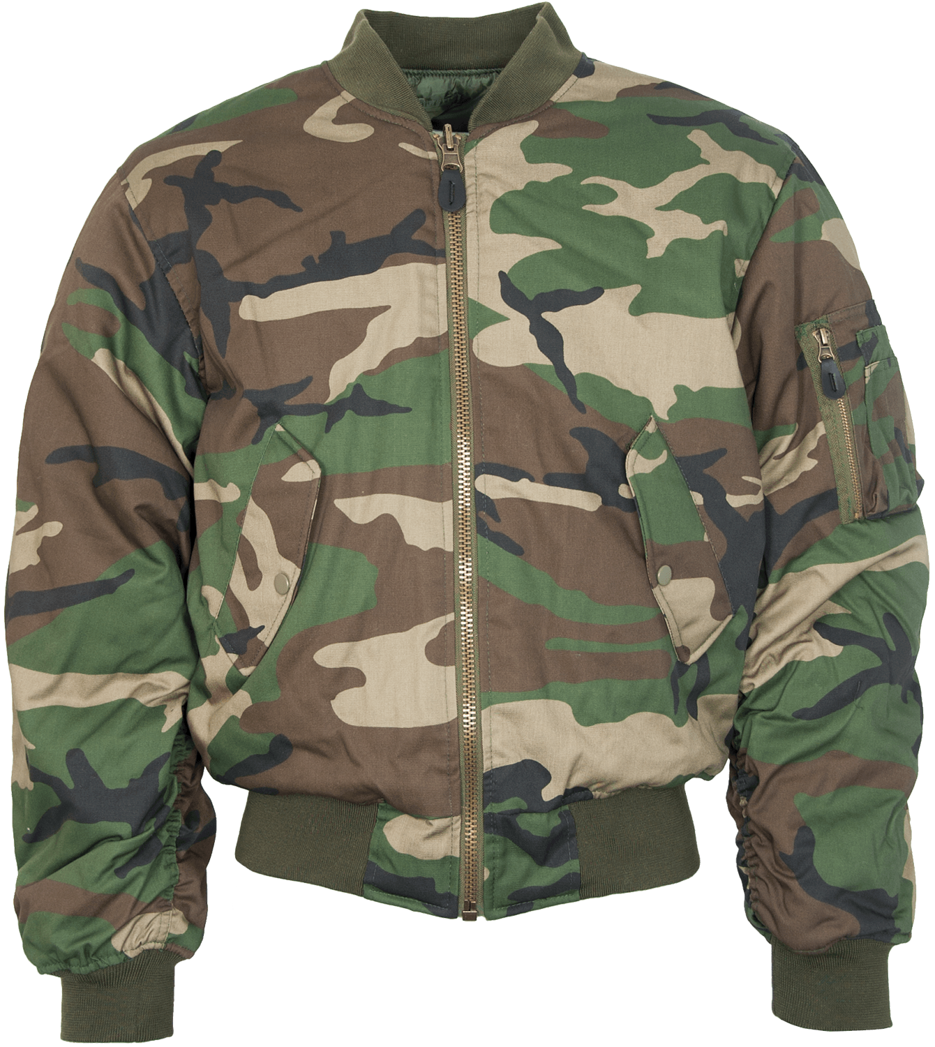 BUNDA MA1 BOMBER BA/PES, Sturm MilTec - woodland
