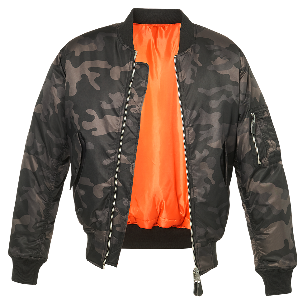 BUNDA MA1 BOMBER JACKET, Brandit - darkcamo