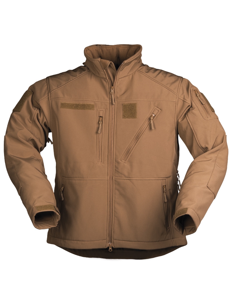 Bunda Softshell SCU 14 - okrová