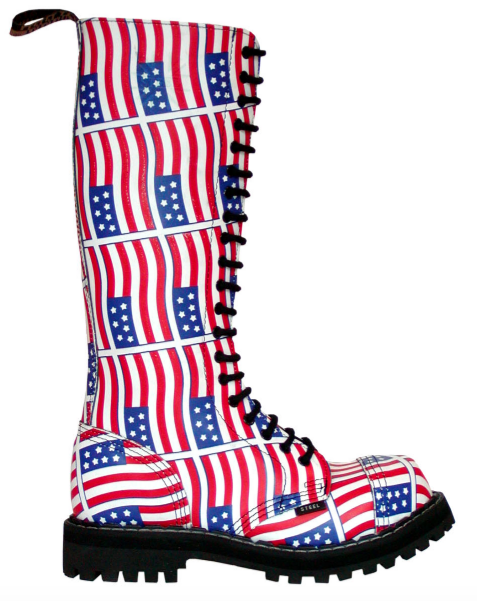 Glady - boty STEEL US FLAG, 20 dírek (ES)