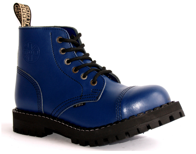 Glady - boty STEEL FULL BLUE, 6 dírek (ES)