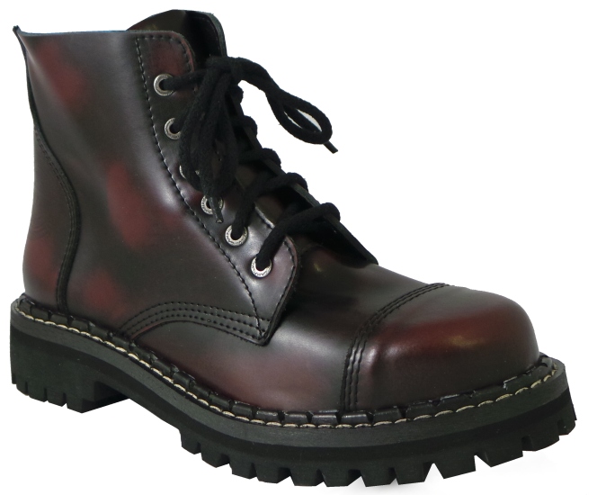 Glady - boty CAMPILOT BLACK BORDO, 6 dírek