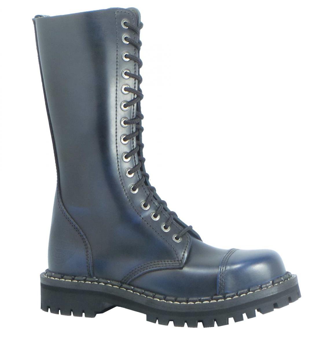 Glady - boty CAMPILOT BLACK BLUE, 15 dírek